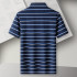 Pierre Cardin Men’s Polo Shirt (Blue Striped) P73113071A78